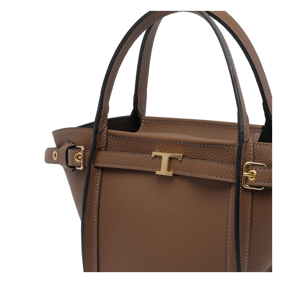 Tod's Women Mini T Signature Leather Shopping Bag