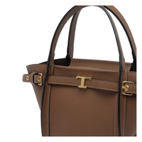 Tod's Women Mini T Signature Leather Shopping Bag