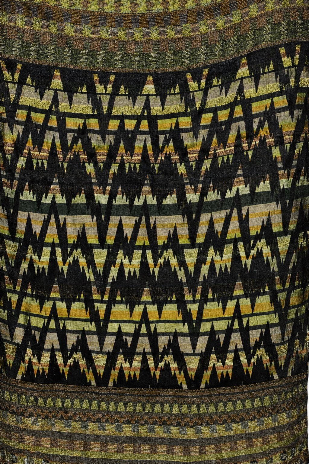 Missoni Forrest Green Zigzag Womens Scarf