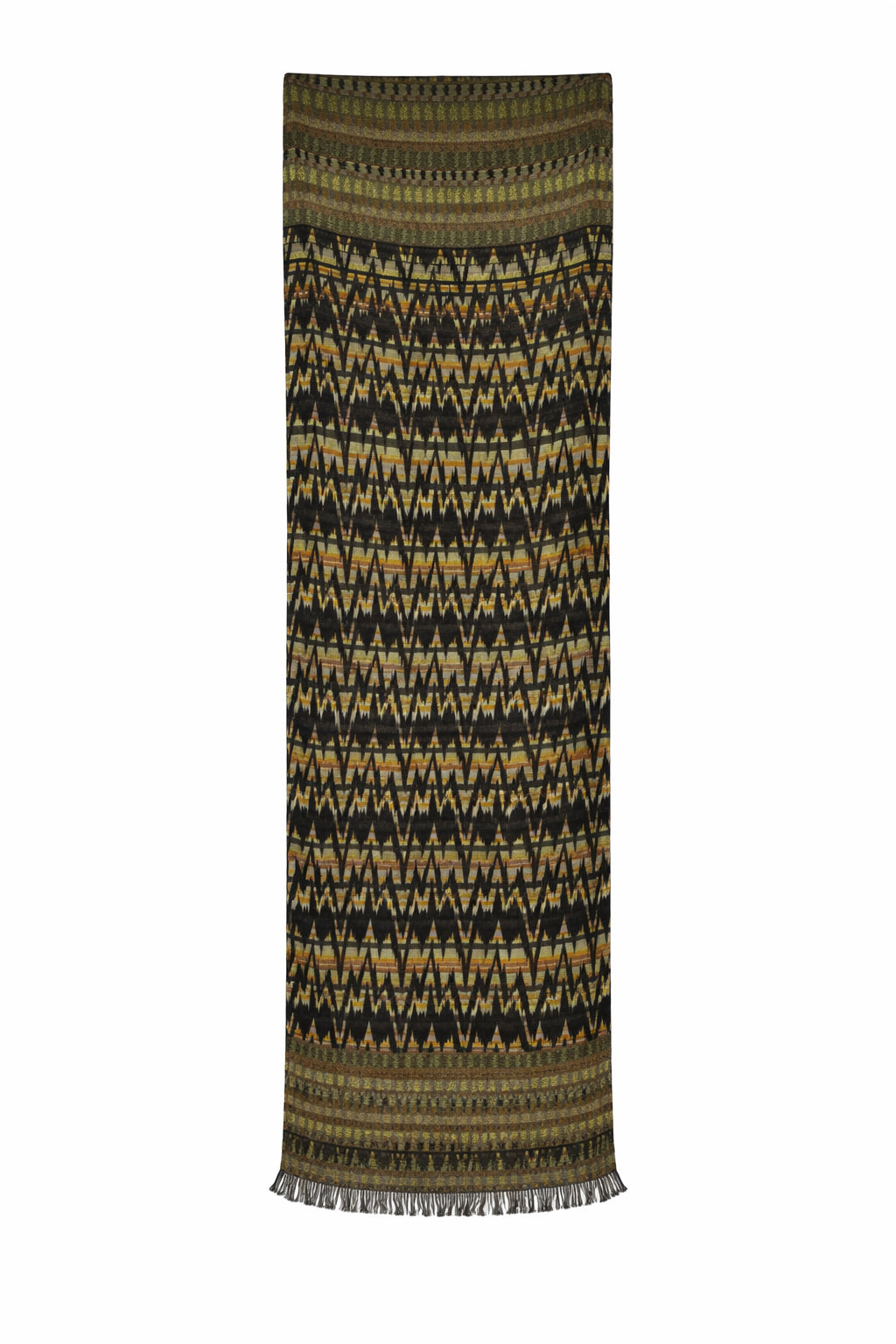 Missoni Forrest Green Zigzag Womens Scarf