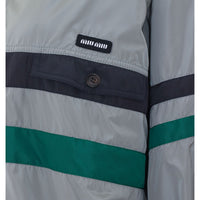 Miu Miu Miu Miu Women Miu Miu Logo Blouson
