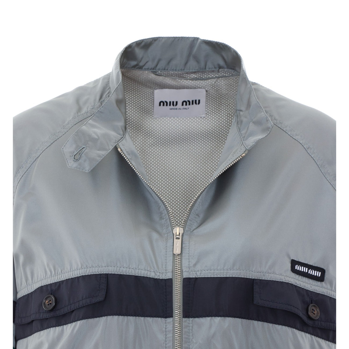Miu Miu Miu Miu Women Miu Miu Logo Blouson