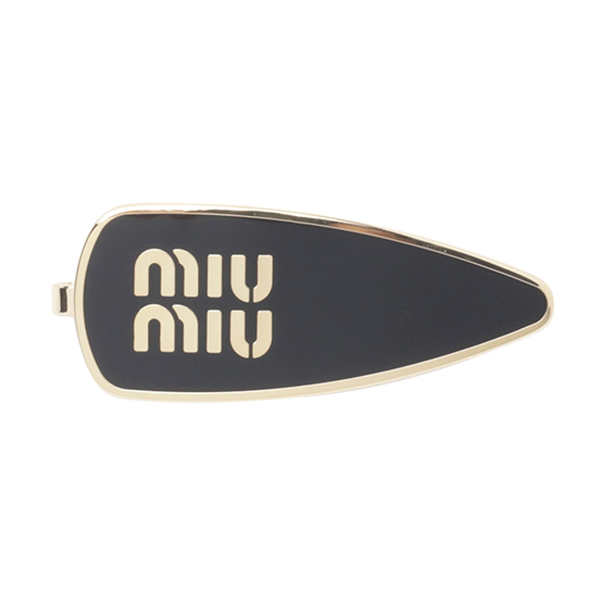 Miu Miu Miu Miu Women Miu Miu Logo Enameled Hair Clip