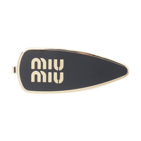 Miu Miu Miu Miu Women Miu Miu Logo Enameled Hair Clip