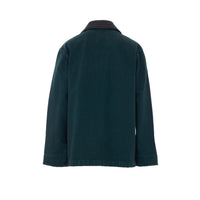 Miu Miu Women Miu Miu Logo Gabardine Single Breast Jacket