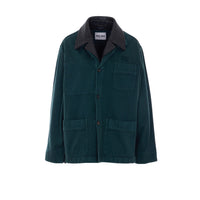 Miu Miu Women Miu Miu Logo Gabardine Single Breast Jacket
