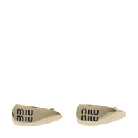 Miu Miu Women Miu Miu Logo Hair Clip