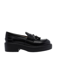 Miu Miu Miu Miu Women Miu Miu Logo Leather Loafers