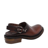 Miu Miu Miu Miu Women Miu Miu Logo Leather Sabot