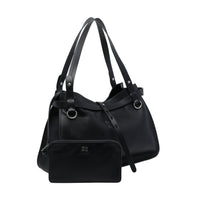 Miu Miu Women Miu Miu Logo Leather Shoulder Bag