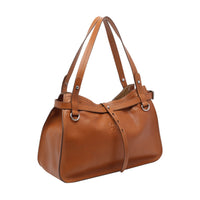 Miu Miu Women Miu Miu Logo Leather Shoulder Bag