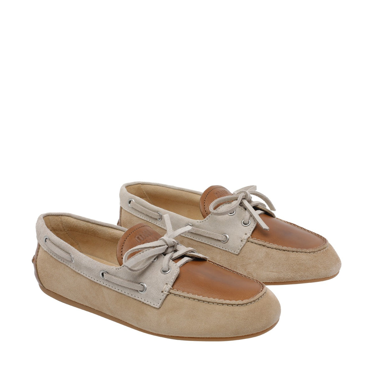 Miu Miu Miu Miu Women Miu Miu Logo Loafers