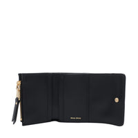 Miu Miu Women Miu Miu Logo Matelasse' Wallet