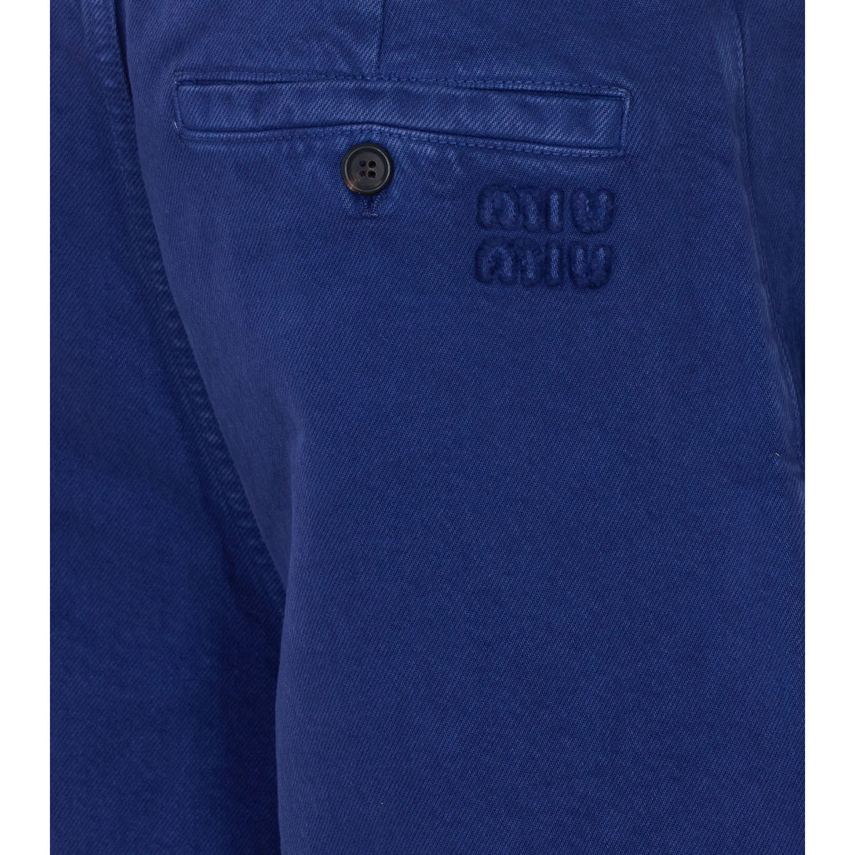 Miu Miu Women Miu Miu Logo Pants