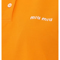 Miu Miu Women Miu Miu Logo Polo