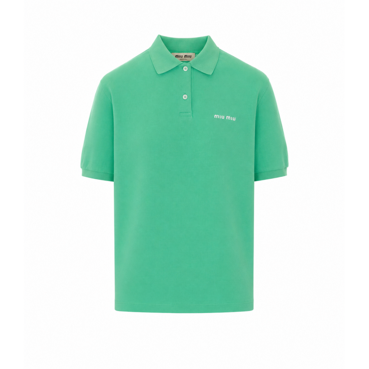 Miu Miu Miu Miu Women Miu Miu Logo Polo