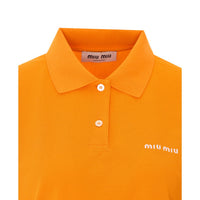 Miu Miu Women Miu Miu Logo Polo