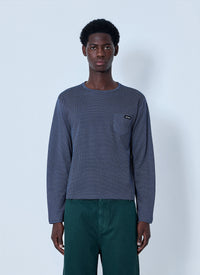 Miu Miu Miu Miu Men Textured Long Sleeve Top