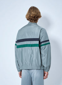 Miu Miu Miu Miu Men Technical Silk Blouson Jacket