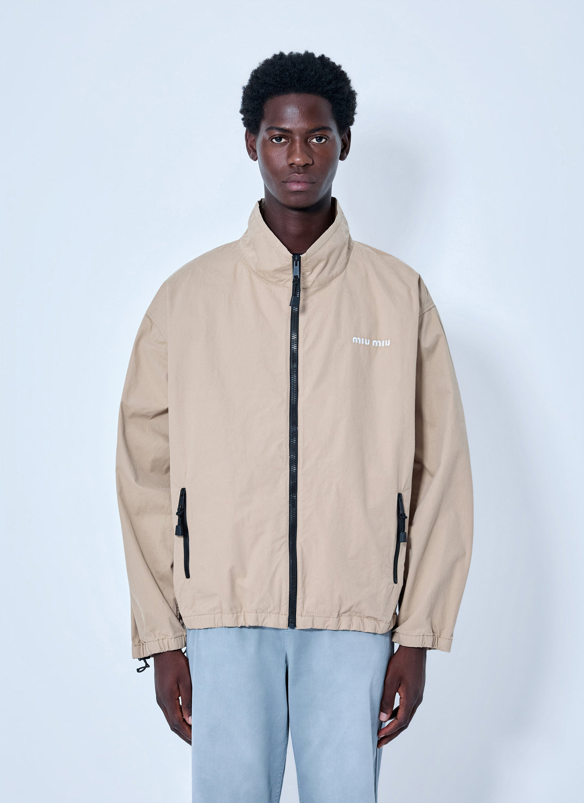 Miu Miu Miu Miu Men Gabardine Jacket