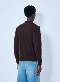 Miu Miu Men Cashmere Argyle Cardigan