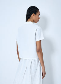 Miu Miu Women Logo Patch Shirt
