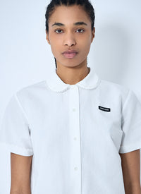 Miu Miu Women Logo Patch Shirt