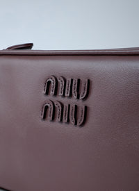 Miu Miu Women Softy Leather Shoulder Bag