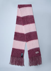 Miu Miu Miu Miu Women Logo Motif Scarf