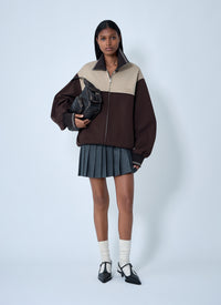 Miu Miu Miu Miu Women Contrast Panel Jacket