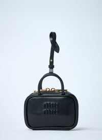 Miu Miu Women Micro Beau Leather Bag
