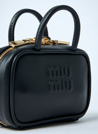 Miu Miu Women Micro Beau Leather Bag