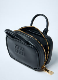 Miu Miu Women Micro Beau Leather Bag