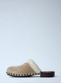 Miu Miu Women Suede Clogs