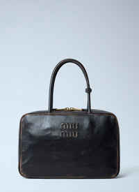 Miu Miu Women Beau Leather Handbag