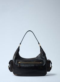 Miu Miu Women Pocket Leather Shoulder Bag