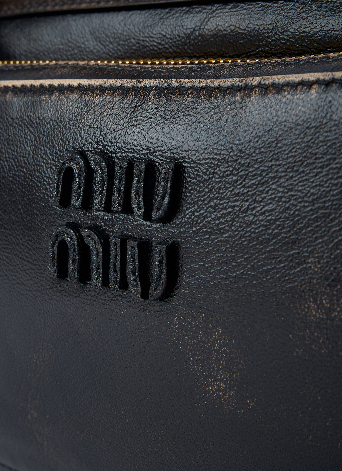Miu Miu Women Pocket Leather Shoulder Bag