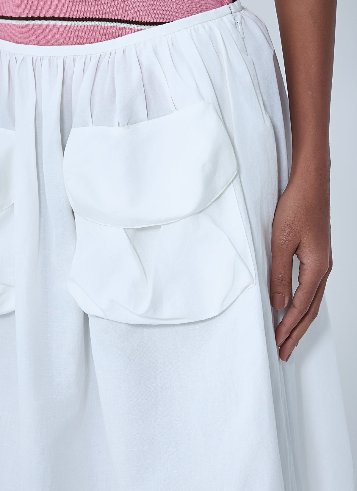 Miu Miu Women Gathered Skirt