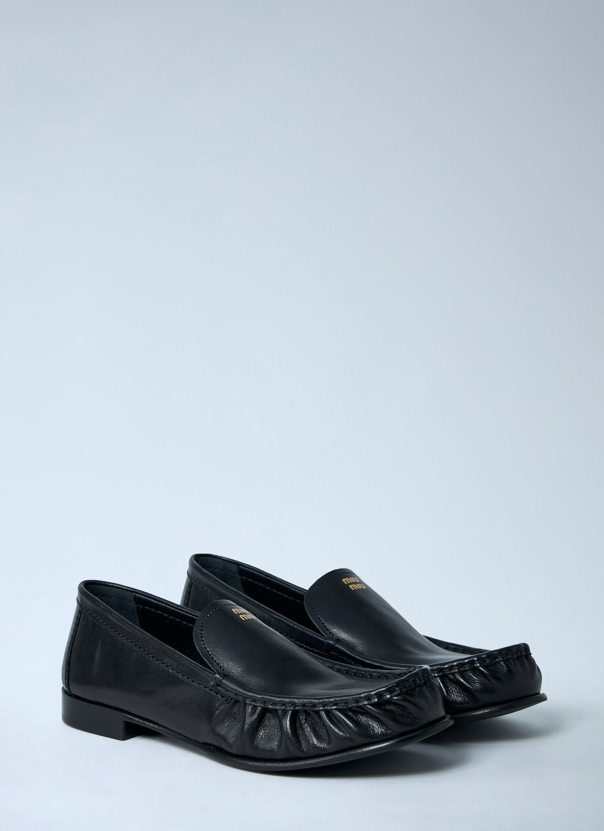 Miu Miu Women Leather Loafers
