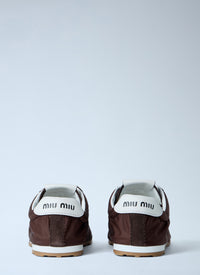 Miu Miu Women Logo Patch Sneakers