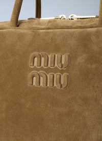 Miu Miu Women Suede Beau Handbag