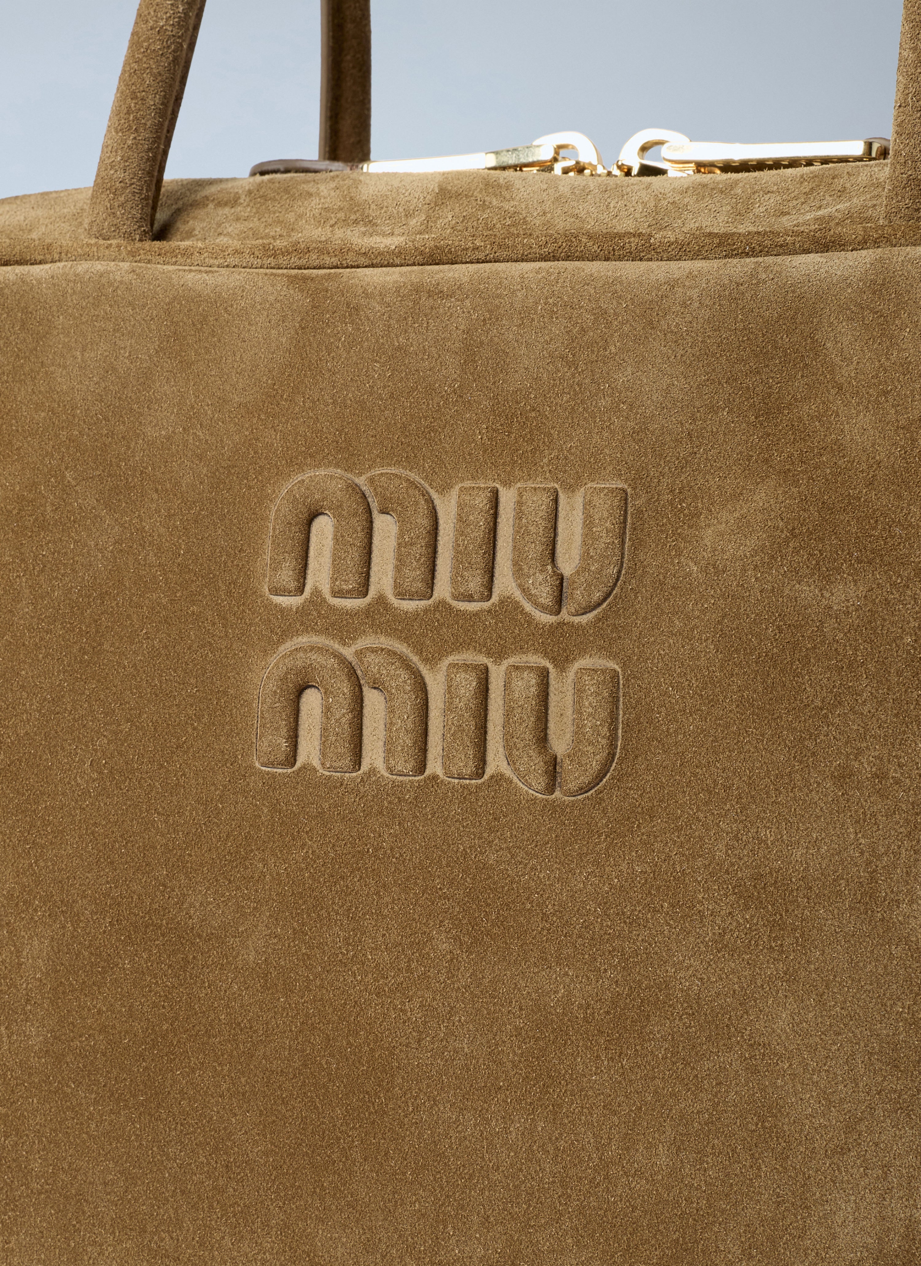 Miu Miu Women Suede Beau Handbag