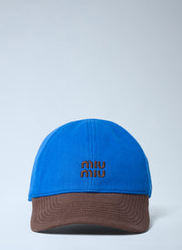 Miu Miu Women Logo Motif Baseball Cap
