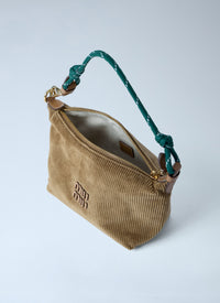 Miu Miu Women Velvet Shoulder Bag