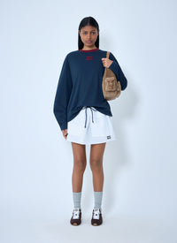 Miu Miu Women Drawstring Pocket Mini Skirt
