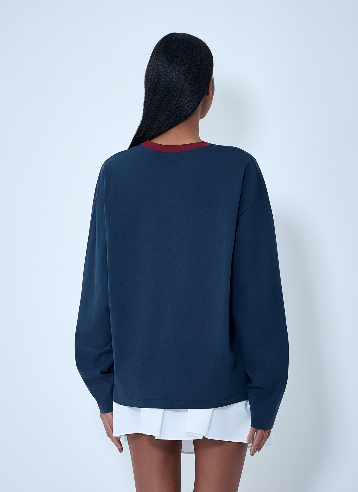 Miu Miu Miu Miu Women Cotton Jersey Sweatshirt With Logo Motif