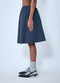 Miu Miu Women Elasticated Waist A-Line Skirt