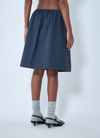 Miu Miu Women Elasticated Waist A-Line Skirt