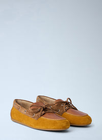 Miu Miu Women Suede Boat Shoes