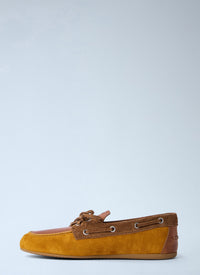 Miu Miu Women Suede Boat Shoes